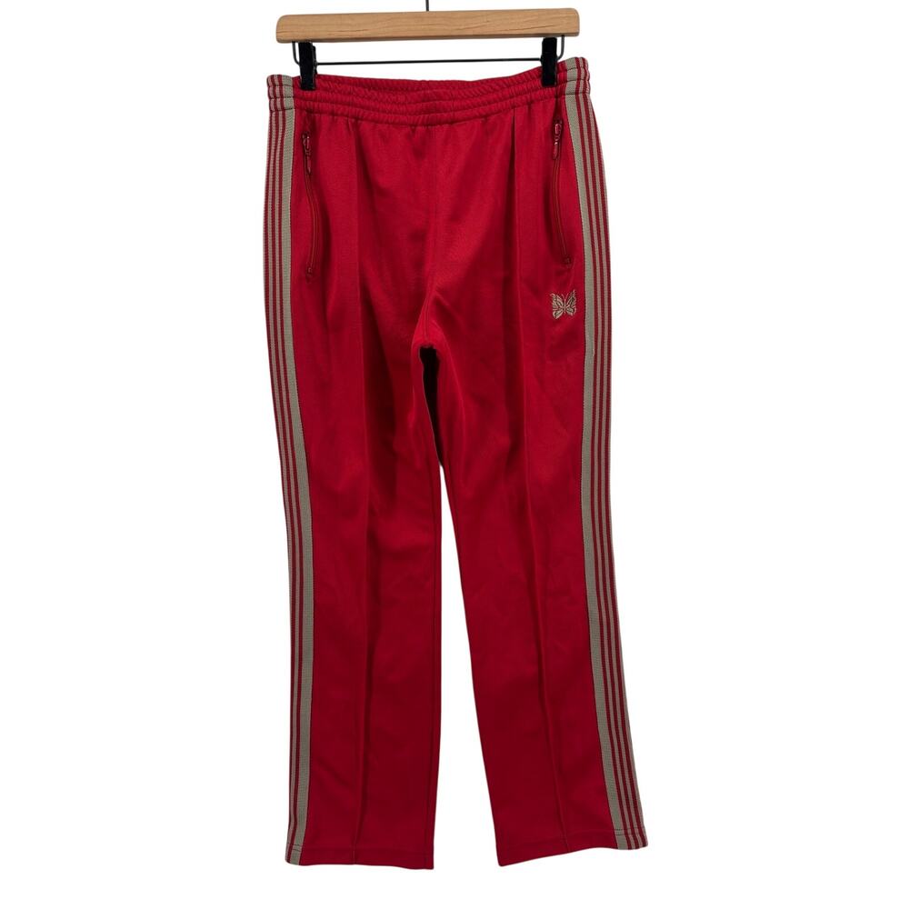 Needles Red Track Pants Size M Tokyo Japan Athletic